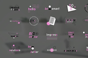 Creative Designer Titles for DaVinci, a Templates & Theme by FlashFXbox