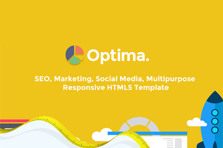 SEO Marketing HTML5 Template, a HTML Template by Indisains