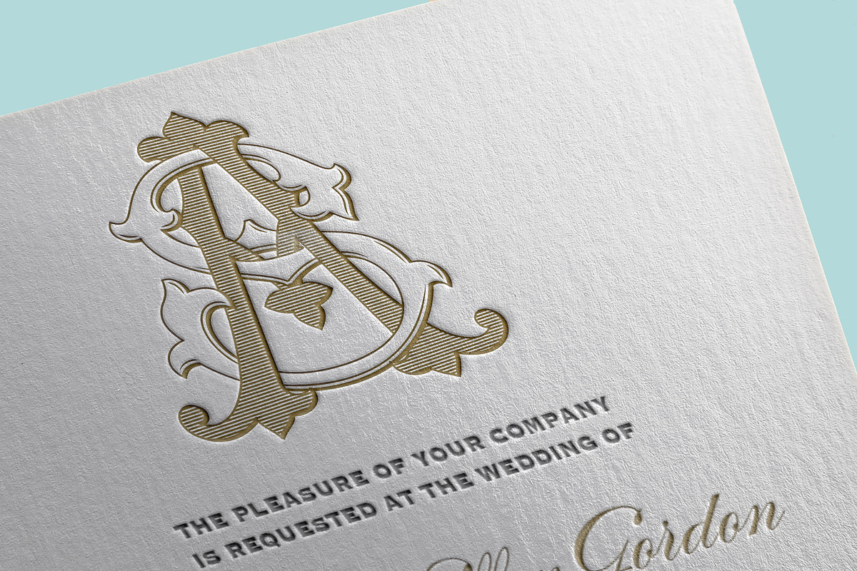AS Monogram SA Monogram, an Illustration by Shuler Studio (Photo 4 of 6)