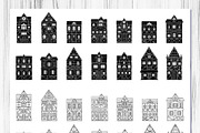 Big Set Home Creator Houses, a Graphic by Iraida_Bearlala (Thumbnail 6 of 7)