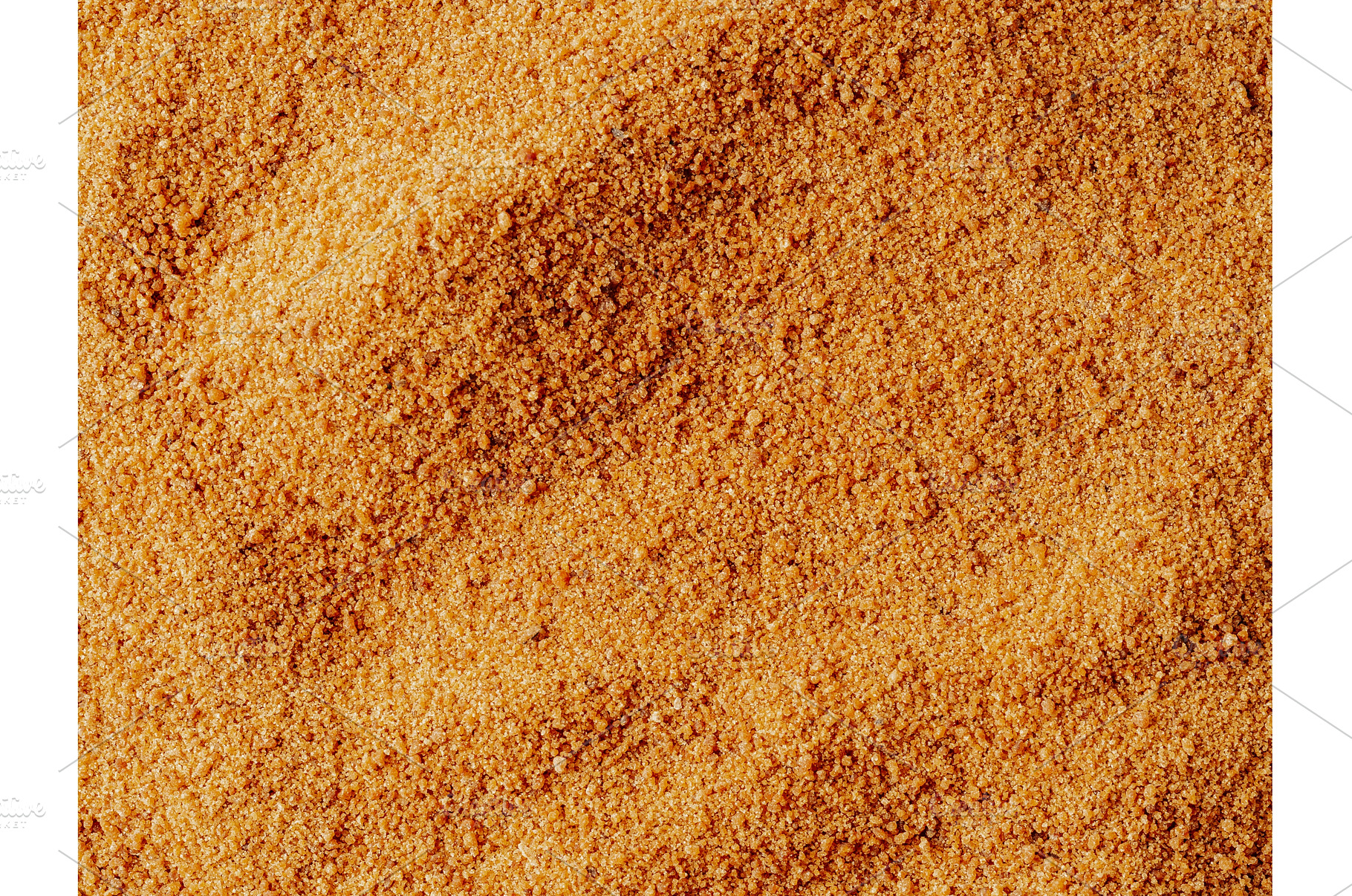 Raw coconut sugar texture background, a Food & Drink Photo by Fascinadora
