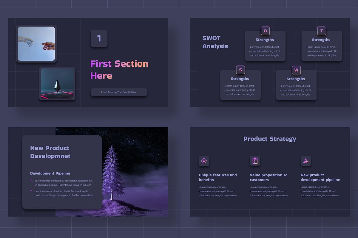 Ai Business Roadmap Presentation, a Presentation Template by BumbleGraph Studio (Photo 3 of 7)