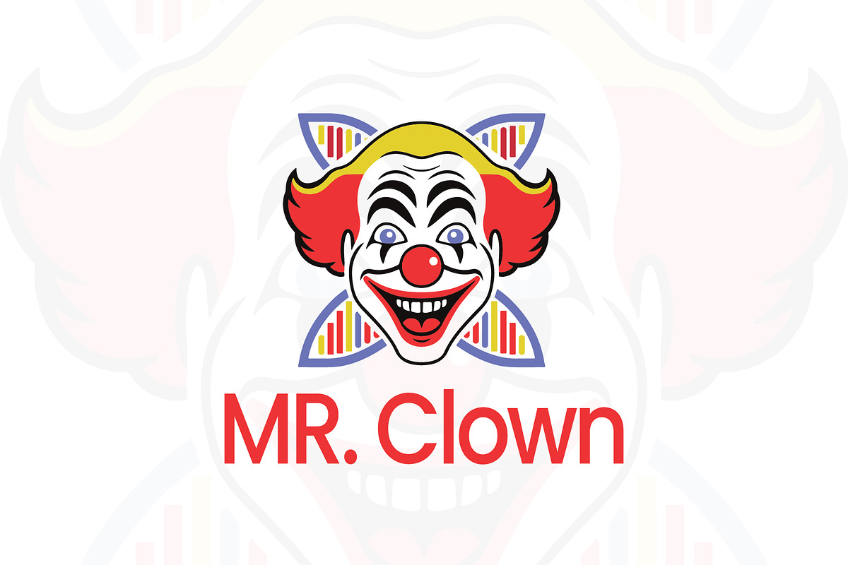 Clown Funny Logo, a Branding & Logo Template by Faisal Mehmood (Photo 1 of 3)