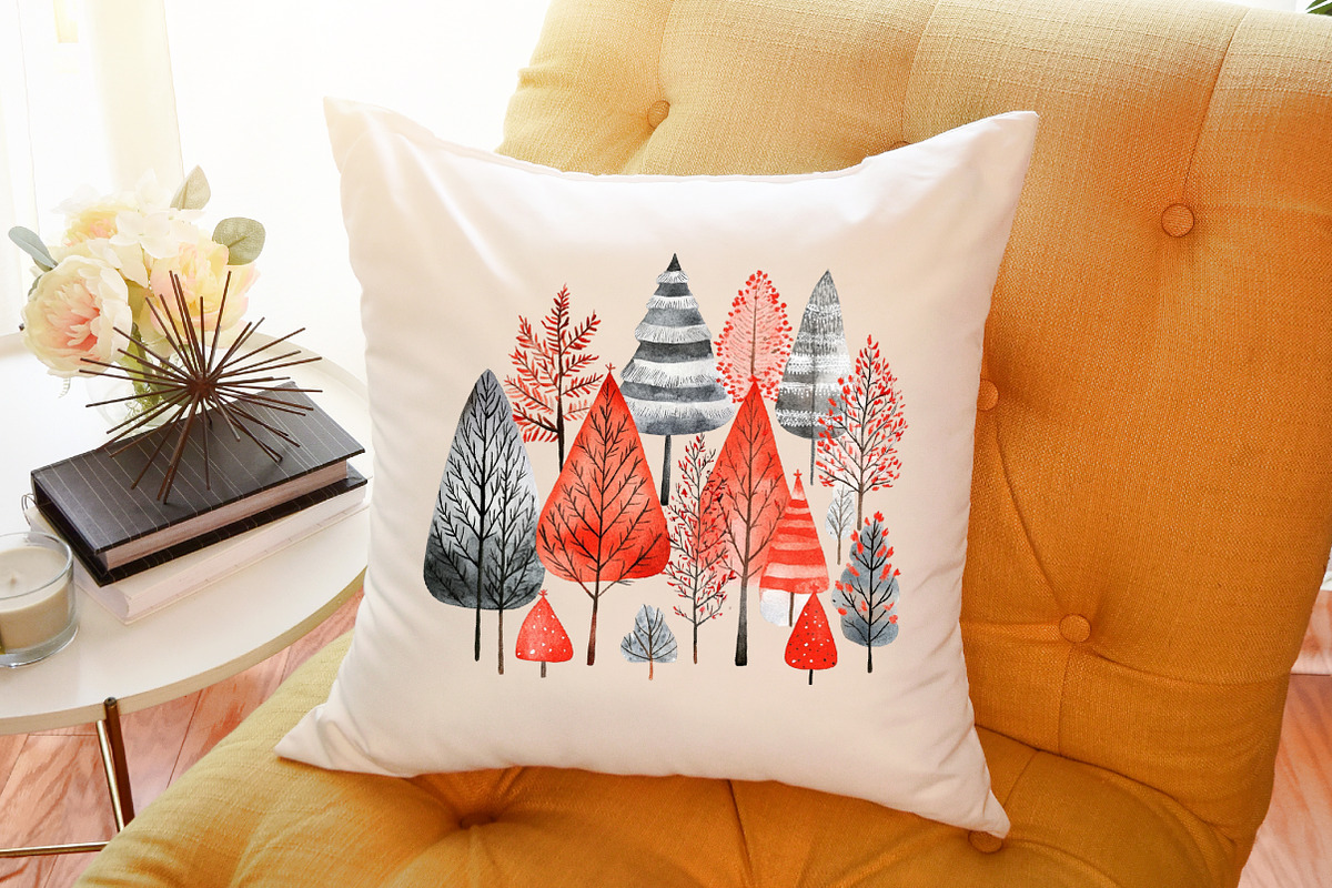 Nordic Christmas Clipart, an Illustration by Sublimation Artist (Photo 6 of 6)