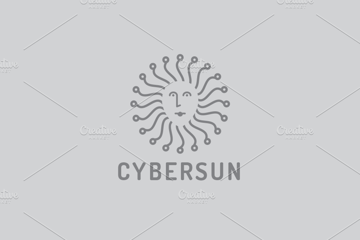CyberSun_logo, a Branding & Logo Template by NicklancerShop (Photo 3 of 3)