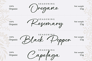 Handgone a handwritten font, a Handwritten Font by Basnistudio (Thumbnail 9 of 16)