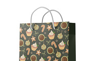 Christmas seamless pattern design, a Pattern Graphic by Elen_Art (Thumbnail 3 of 3)