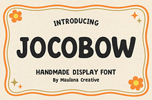 Jocobow Cute Playful Retro Font