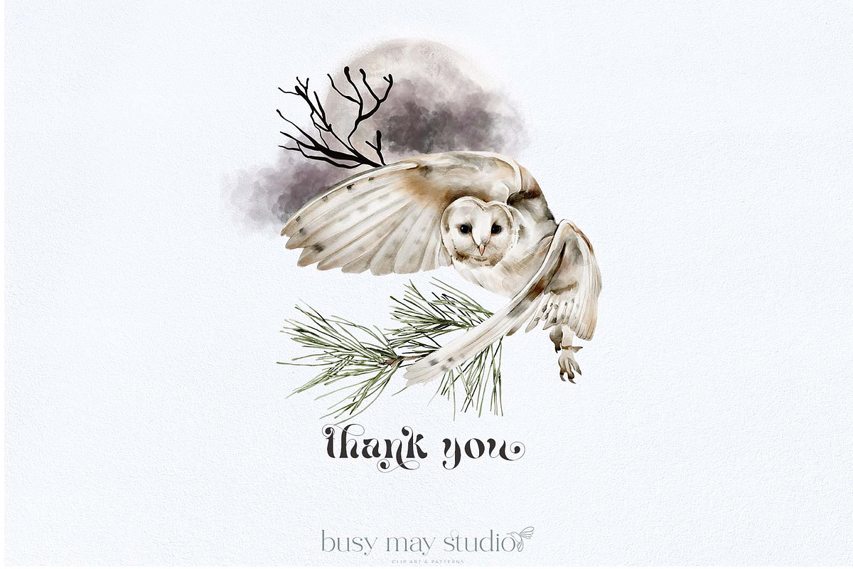 Forest Illustrations Mystic Autumn, an Animal Illustration by Busy May Studio (Photo 20 of 20)