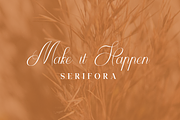 Serifora versatile typeface, a Serif Font by VP Fonts (Thumbnail 7 of 11)