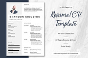 No.1 PPT Resume/CV Template, a Resume Template by Wipavee (Thumbnail 1 of 3)