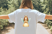 Christmas Angel with Candle Clipart, an Illustration by CrexoraLab (Thumbnail 5 of 5)