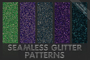 Glitter patterns. Seamless textures, a Pattern Graphic by SunArt (Thumbnail 1 of 2)