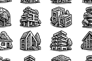 Green Building Architecture Set, an Object Graphic by RT Studio (Thumbnail 4 of 4)