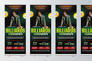 Billiards Tournament Roll Up Banner, a Poster Template by Annora Studio (Thumbnail 3 of 5)
