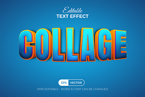 3D Text Effect School Style