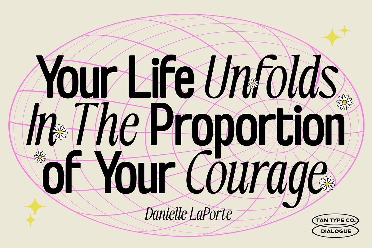 TAN - DIALOGUE, a Font by TanType (Photo 6 of 10)