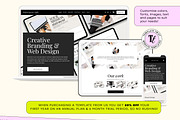 Minimal Portfolio Website, a Squarespace Template by Template Twist Shop (Thumbnail 7 of 10)