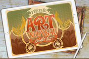 Modern Art Nouveau Creator Kit, a Brush Add-On by Letter Elfa Studio (Thumbnail 1 of 11)