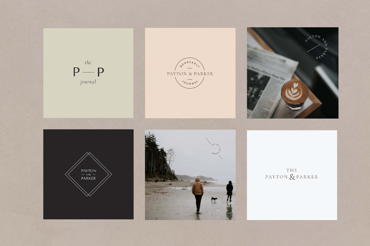 Modern Pre-made Logo Bundle Kit, a Branding & Logo Template by Forth and Wild (Photo 3 of 8)
