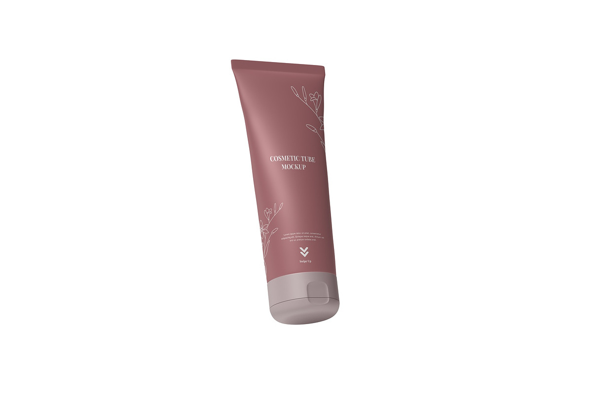 Cosmetic Tube Packaging Mockup, a Product Mockup by suciamairastd (Photo 5 of 5)