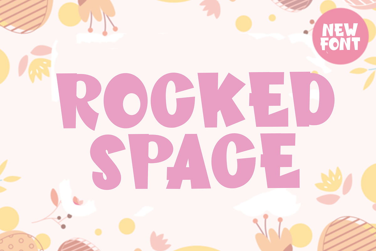 Rocked Space, a Script Font by FreshTypeINK (Photo 1 of 8)