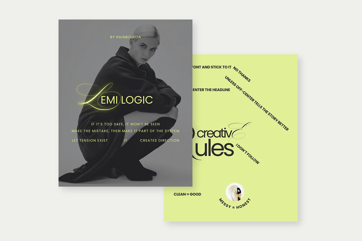 LEMI • EDITORIAL INSTAGRAM TEMPLATES, a Social Media Template by rainbojelia (Photo 9 of 17)
