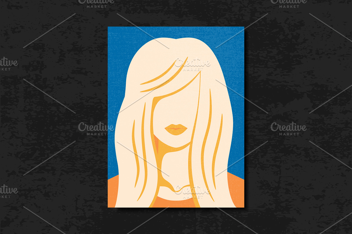 Abstract Faceless Portrait Woman, a Person Illustration by PsychocheArt (Photo 2 of 3)