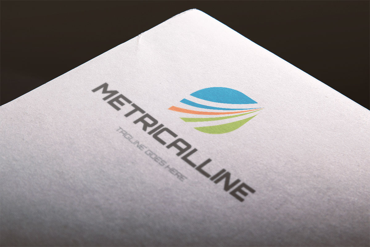 Metrical Line Logo Template, a Branding & Logo Template by BdThemes