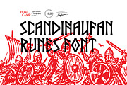 Scandinaufan Runes Font, a Serif Font by Fontcamp Type Foundry (Thumbnail 1 of 16)