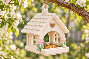 Hanging Birdhouse 3D Print STL, an Environmental 3D Model by Layerology