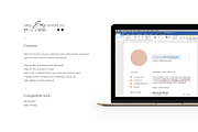 Teacher Resume Template with Photo, a Resume Template by GraphicFlava (Thumbnail 6 of 8)