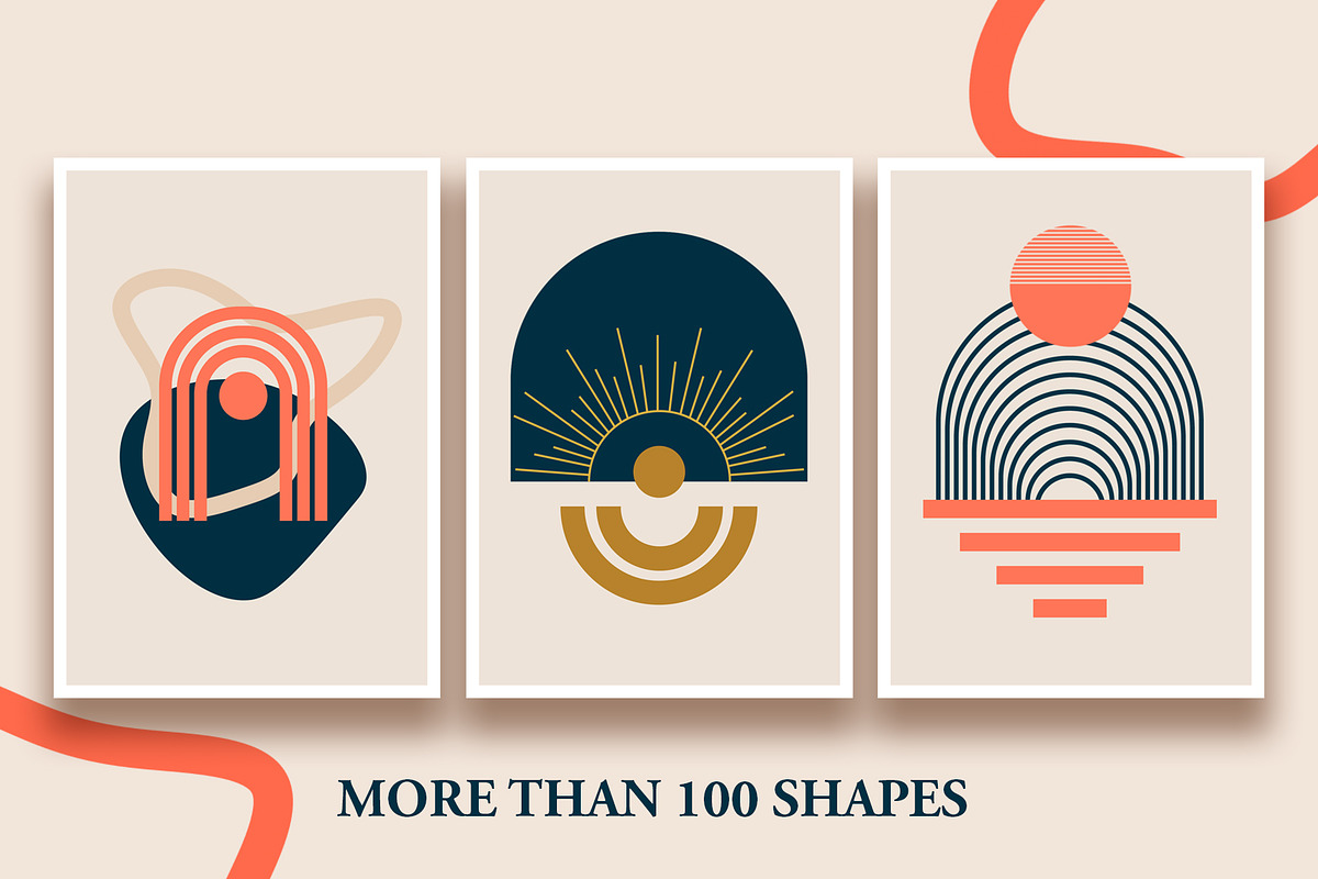 Geometric Boho Stamps Procreate, a Brush Add-On by seamless team (Photo 6 of 9)