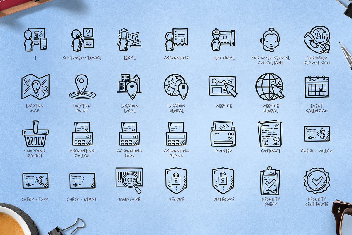 Business Icons - LITE, an Icon by Good Stuff No Nonsense (Photo 7 of 12)