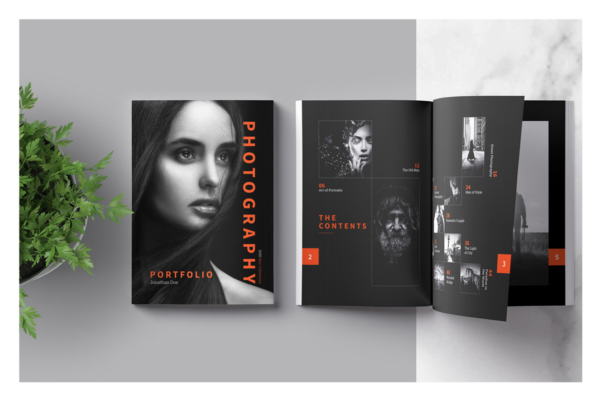 Photography Portfolio, a Brochure Template by adekfotografia (Photo 1 of 28)
