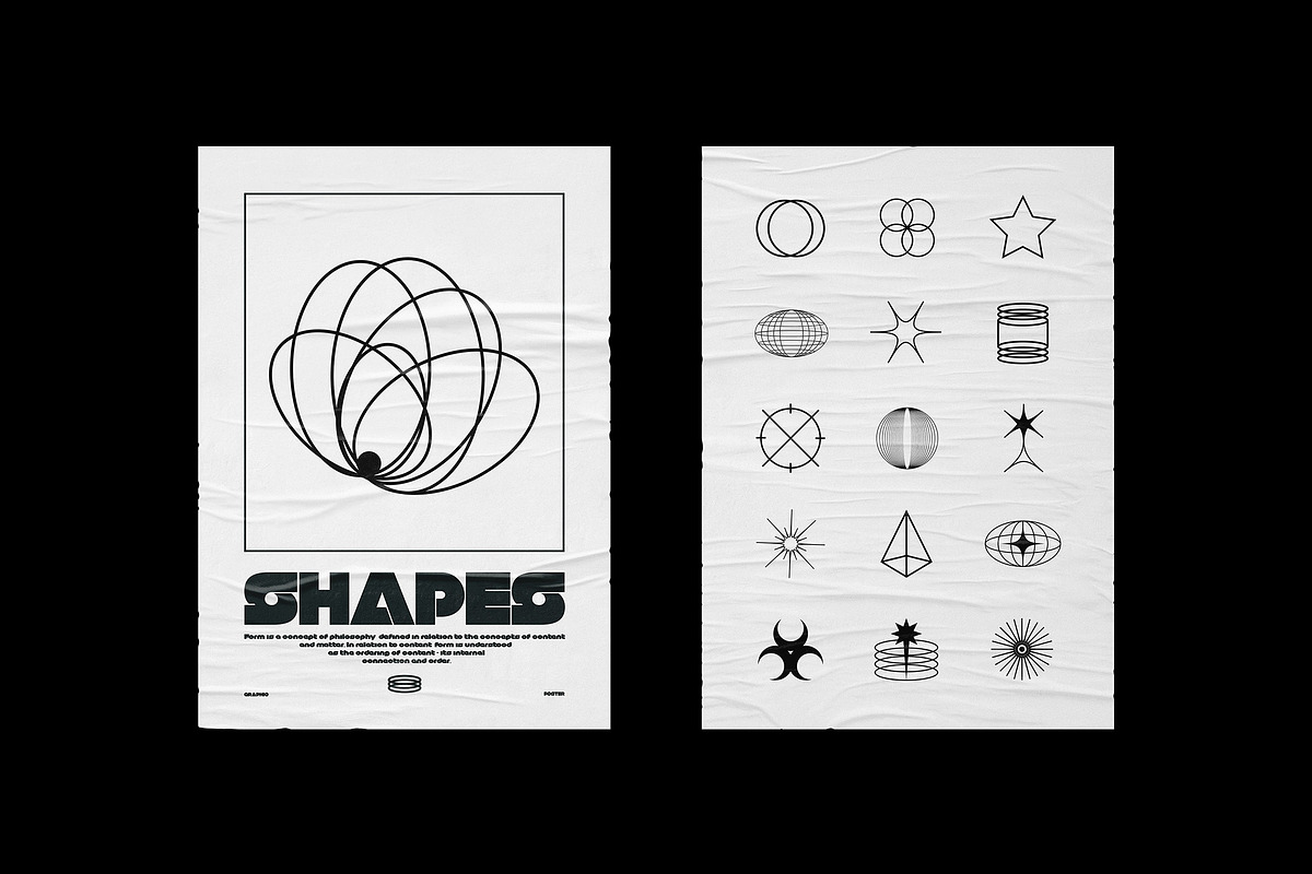 324 Abstract Shapes Set, an Object Graphic by pixelbuddha.net (Photo 8 of 13)