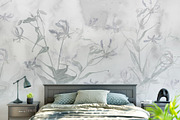 Glorioza floral wall mural, a Wallpaper Graphic by Timofi Art (Thumbnail 16 of 18)