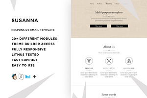 Susanna Responsive Email Template