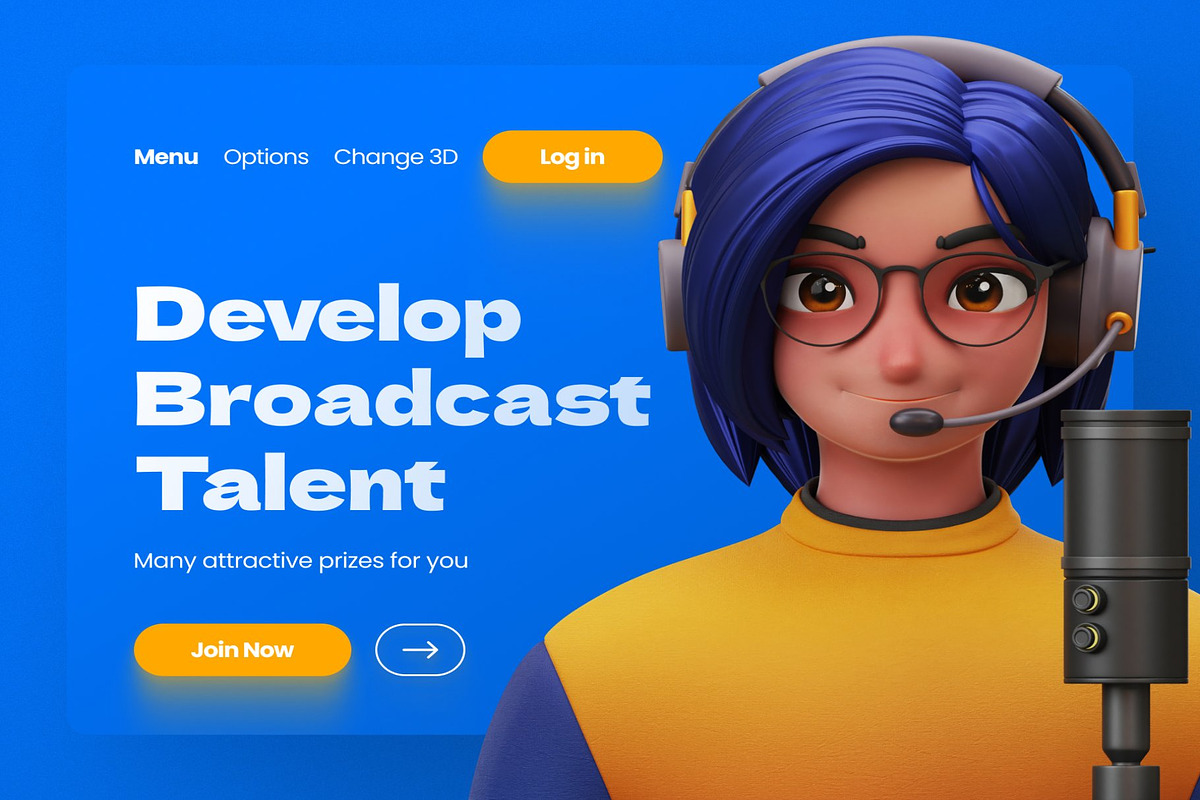 3D Avatar Profession, a Work Illustration by Lumina_ui_ux202 (Photo 4 of 6)