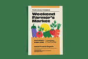 Weekend Local Farmer Market, a Poster Template by Me55enjah Design (Thumbnail 2 of 4)