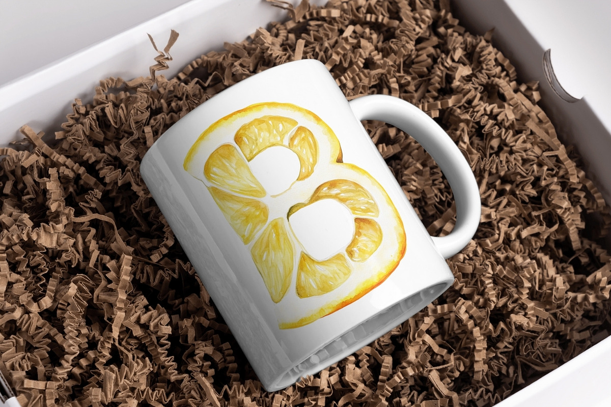 Lemon Alphabet Clipart, an Illustration by PassionPNGcreation (Photo 4 of 5)