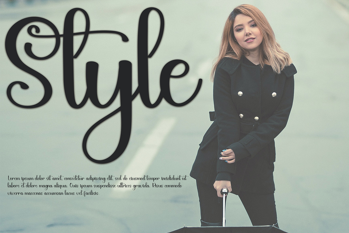 Stabililty, a Script Font by InermediaSTUDIO (Photo 6 of 6)
