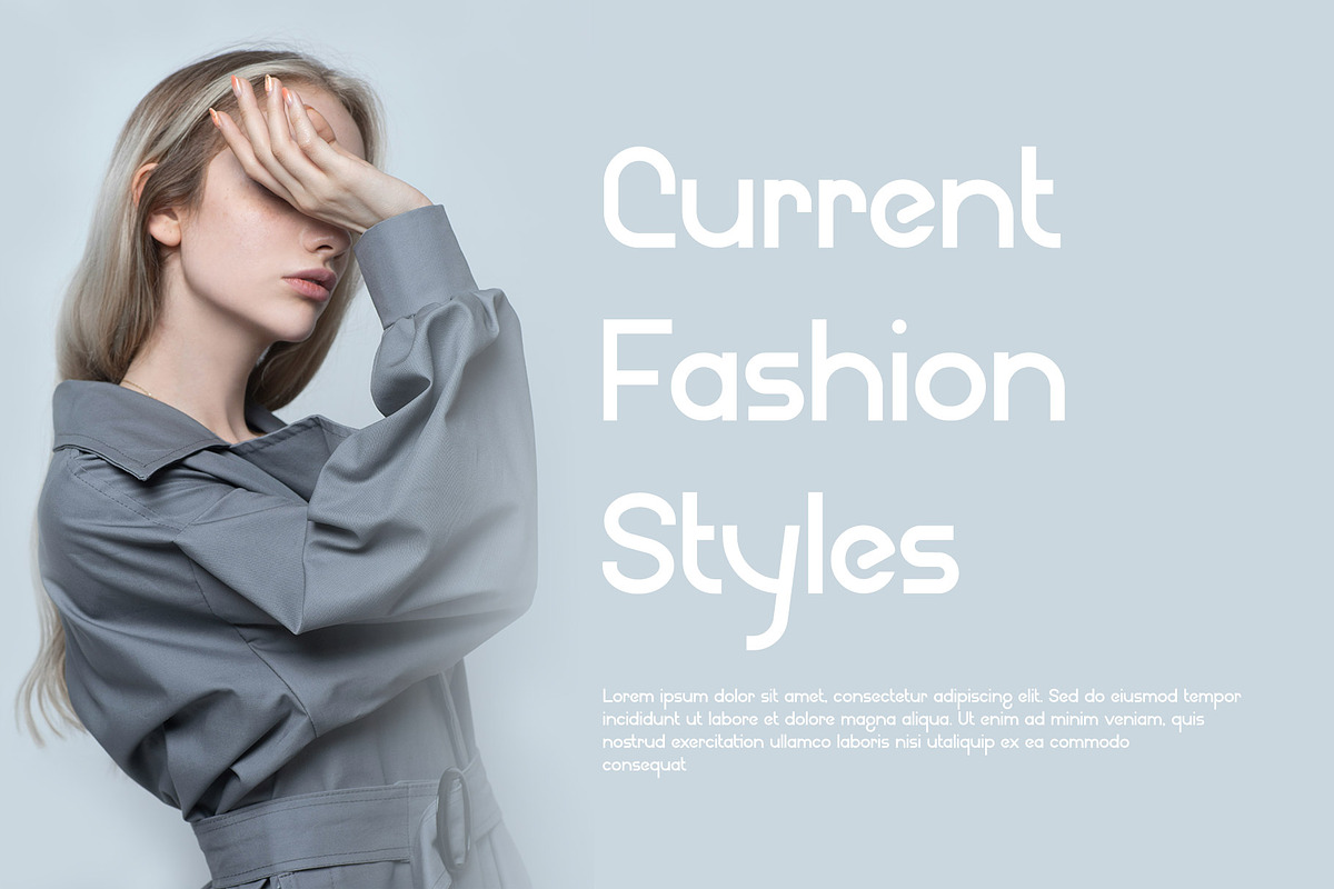 Rosefana - Simple Display Font, a Sans Serif Font by Bilahstudio (Photo 5 of 13)