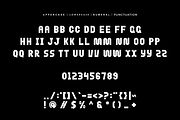 Moawi - Sports Font, a Sans Serif Font by QR Design Studio (Thumbnail 6 of 8)
