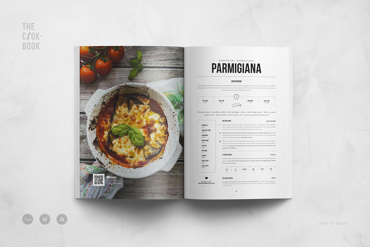 Cookbook | Recipe Book, a Brochure Template by Studio Bons (Photo 19 of 34)