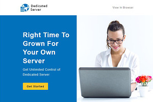 Dedicated Server - Responsive Email