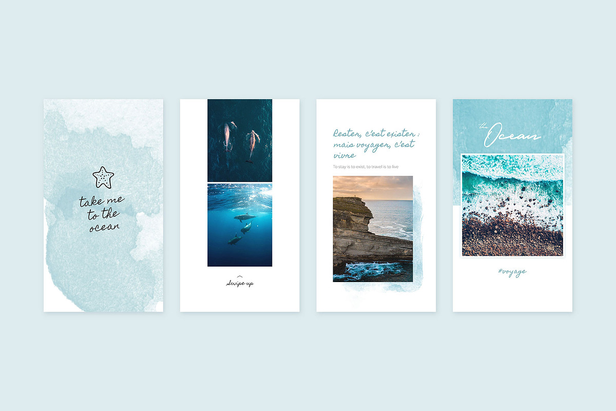 Instagram Stories Oceans | CANVA, a Social Media Template by Poego Social (Photo 4 of 12)