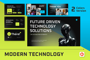 Modern Technology PowerPoint, a Presentation Template by Antstheme
