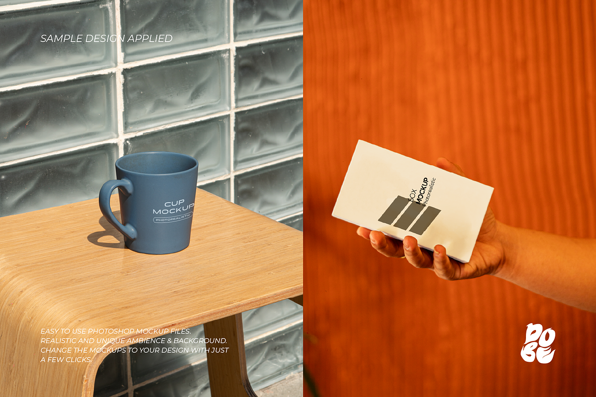 Cozy Thing Mockup Set Vol 1, a Cups & Container Mockup by DOBE Studio (Photo 3 of 4)