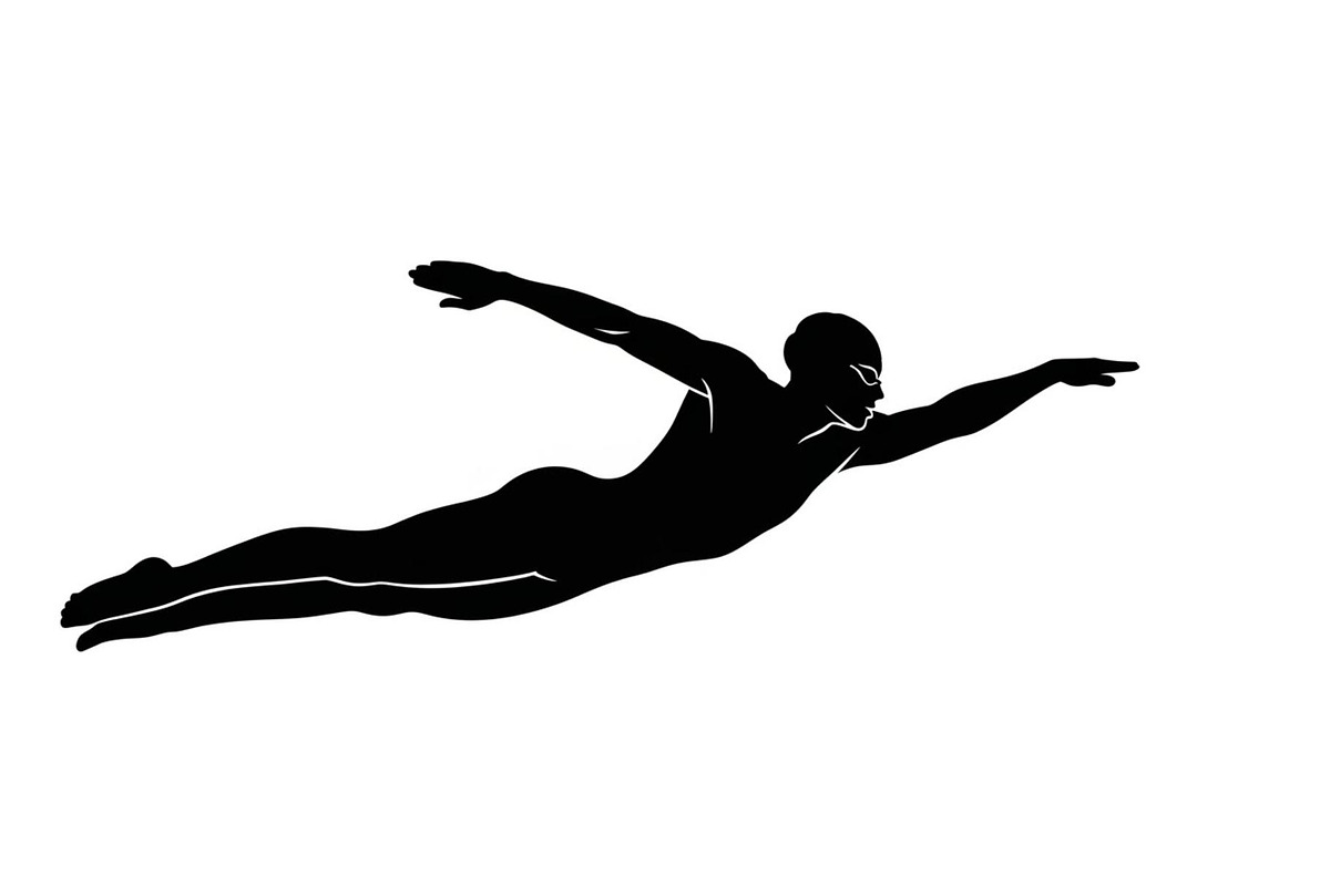 Swimming Sport Silhouette Vector Bun, an Illustration by jahid234 (Photo 51 of 51)